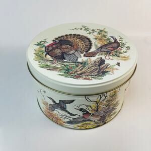 Turkey Collectible Tin 1997 Tom Sturgis Pretzel